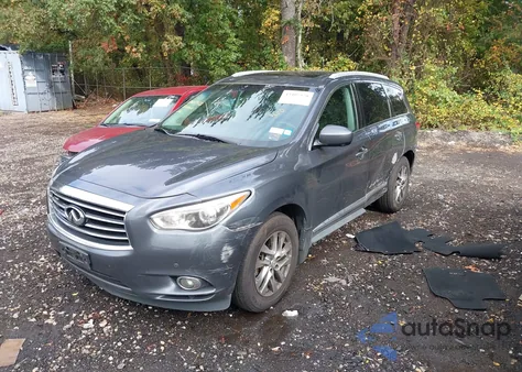 2013 Infiniti Jx35 from USA, damaged, VIN 5N1AL0MM2DC343479